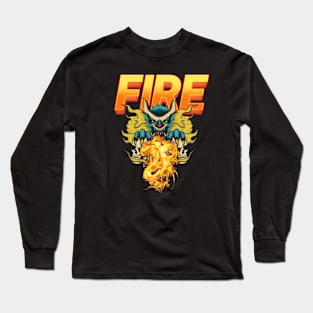 Dragon fire Long Sleeve T-Shirt